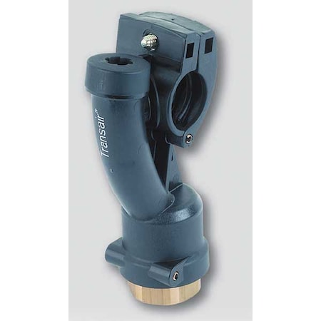 Threaded Drop Bracket, Polyamide, Black MPN:6663 25 22