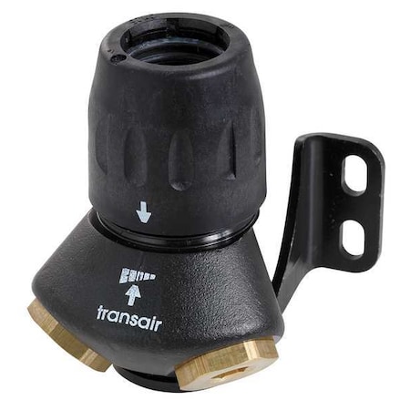 Fitting, Brass, Black MPN:6689 17 22GR
