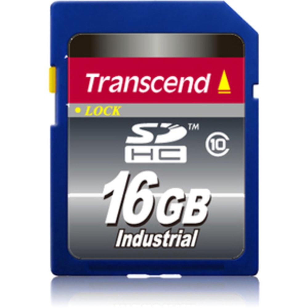 Transcend 16 GB Class 10 SDHC - 19 MB/s Read - 11 MB/s Write - 2 Year Warranty (Min Order Qty 3) MPN:TS16GSDHC10I