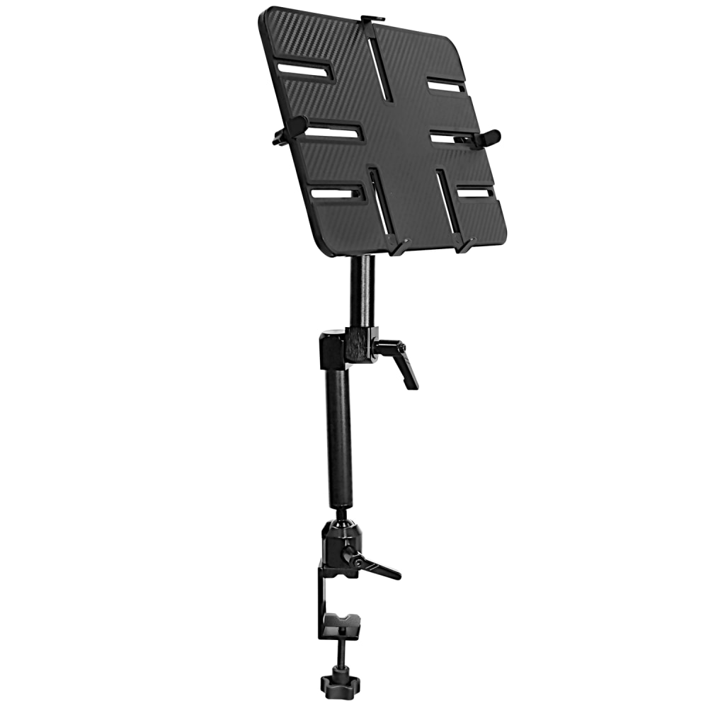 Mount-It! MI-7510 Universal Tablet Pole And Desk Mount For 6 - 14in Tablets, Black MPN:MI-7510