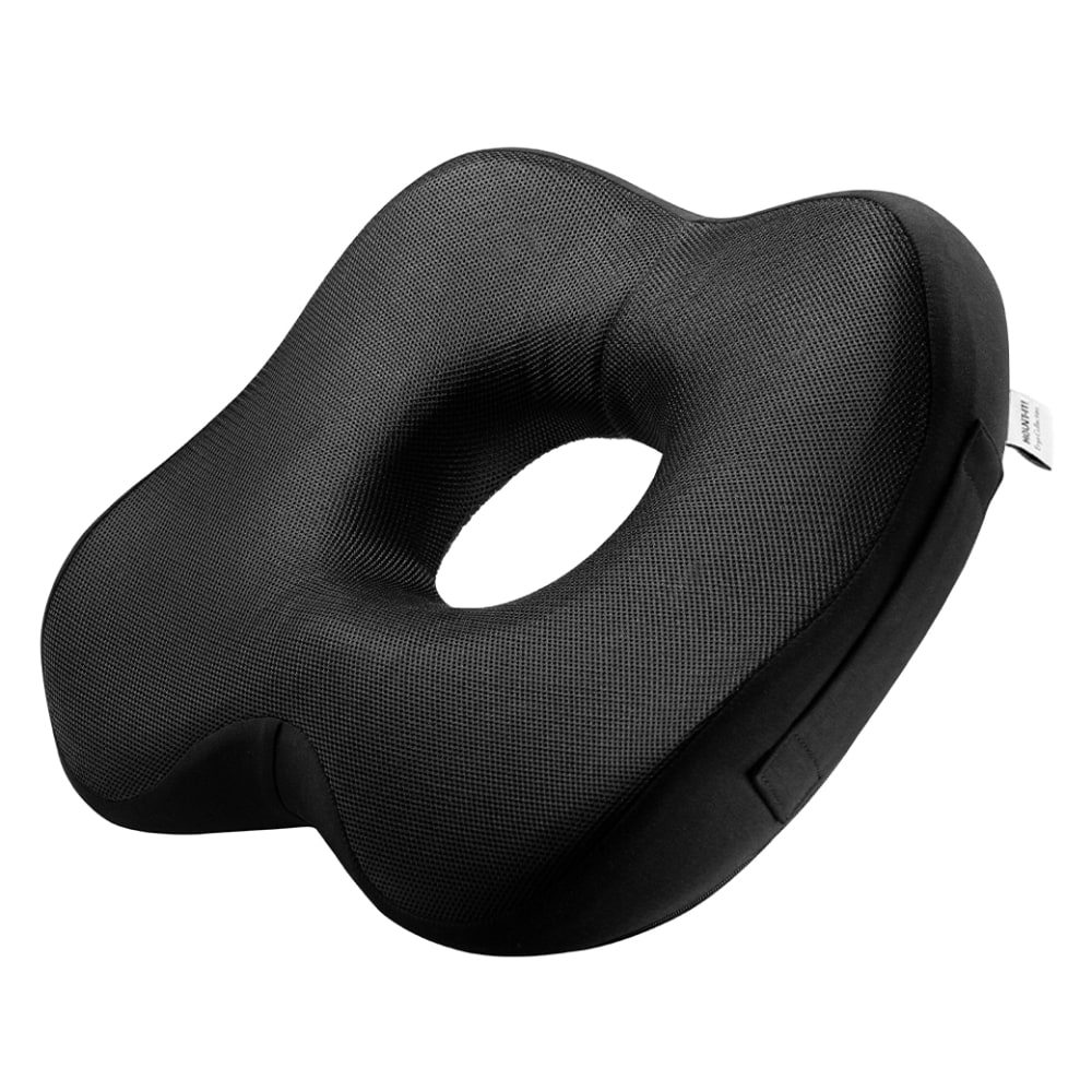 Mount-it! Ergo Collection Ergonomic Seat Cushion, 3-3/16inH x 14-7/16inW x 18-1/2inD, Black MPN:MI-1104