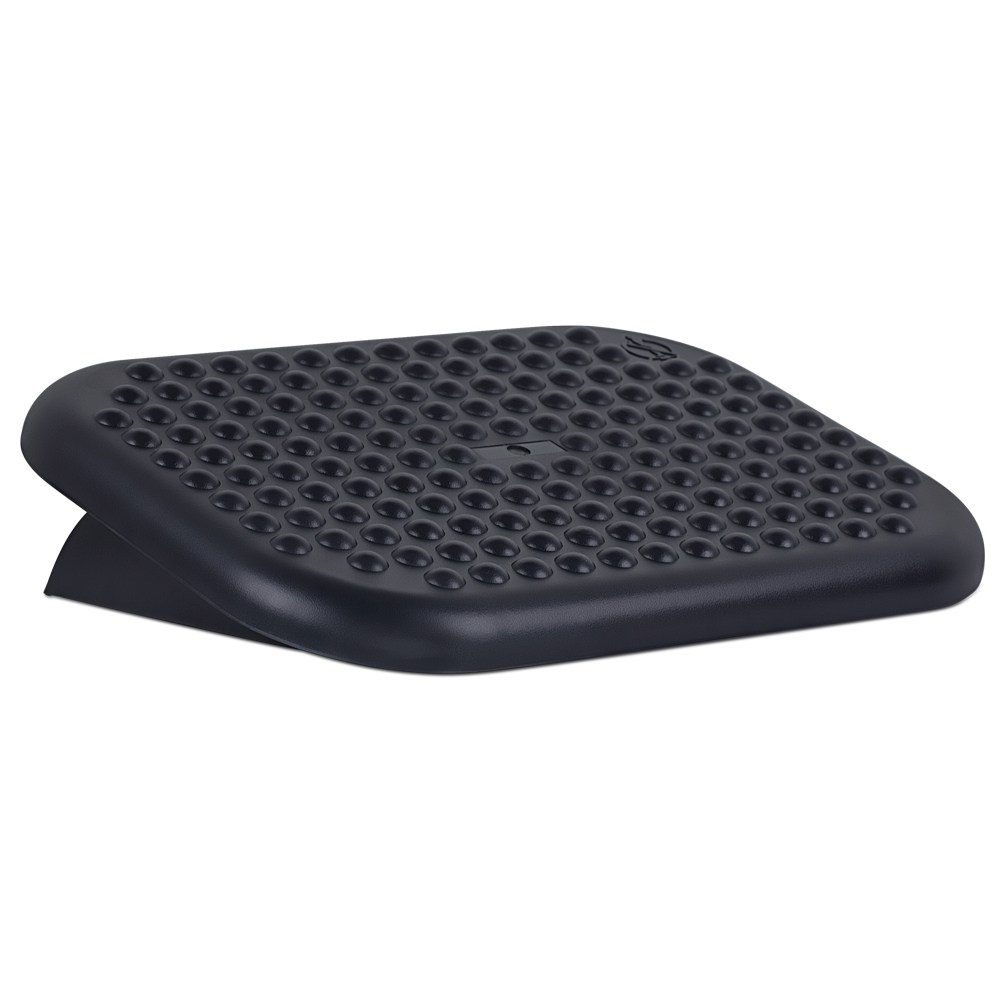 Mount-It! Ergonomic Footrest, 17-5/8in x 13-1/4in, Black MPN:MI-7802