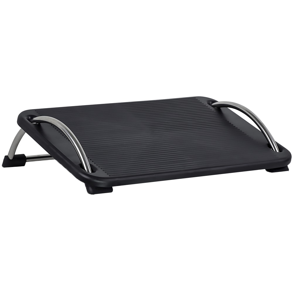 Mount-It! Tilting Under Desk Footrest, 17in x 11in, Black MPN:MI-7803