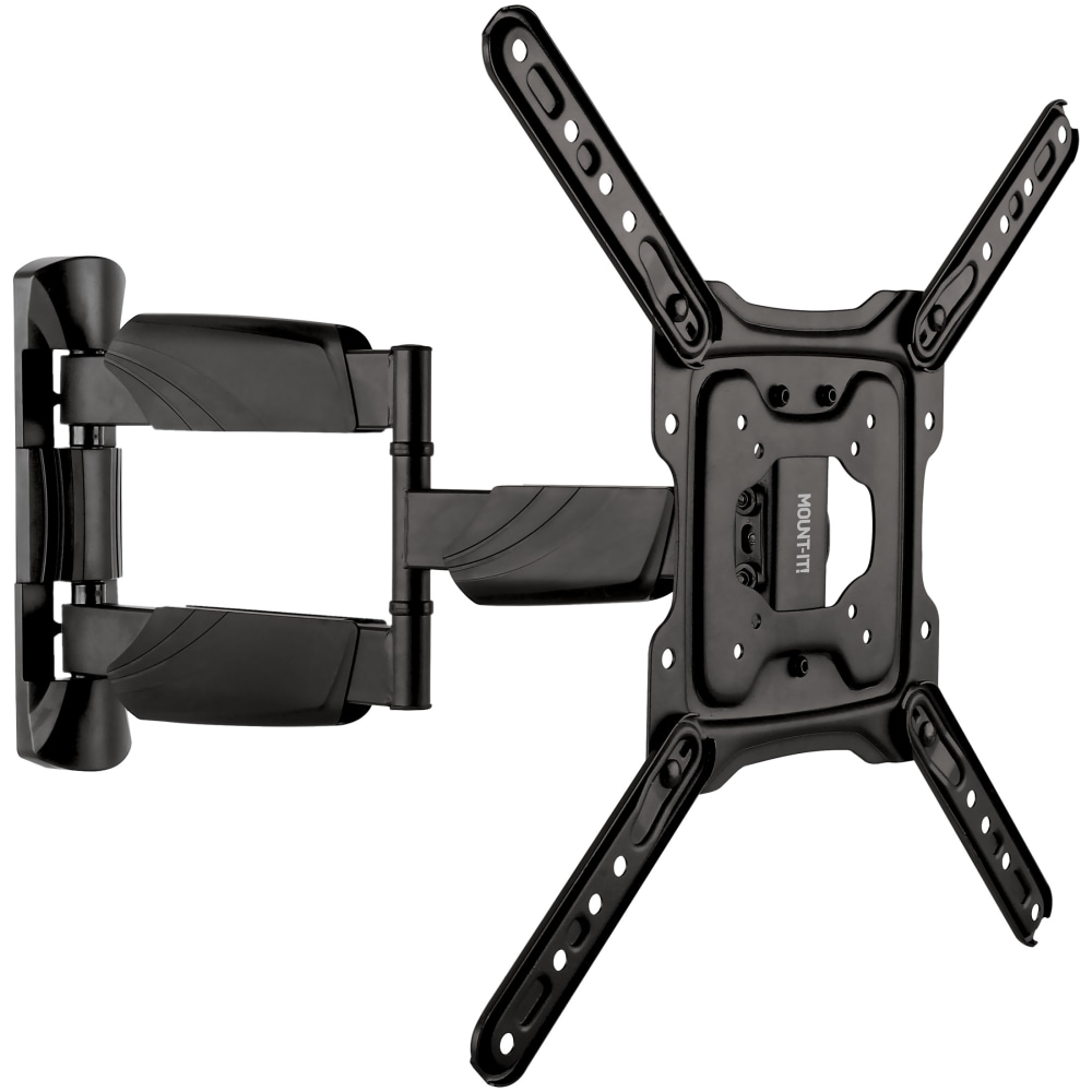 Mount-It! Full Motion TV Wall Mount For Screen Sizes 32in To 55in, 2-1/2inH x 10-3/4inW x 14-5/16inD, Black MPN:MI-14002