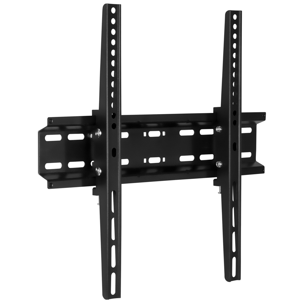 Mount-It! MI-3030 Low-Profile TV Wall Mount Tilt Bracket For Screens 32 - 55in, 16-3/4inH x 18-5/16inW x 2inD, Black MPN:MI-3030