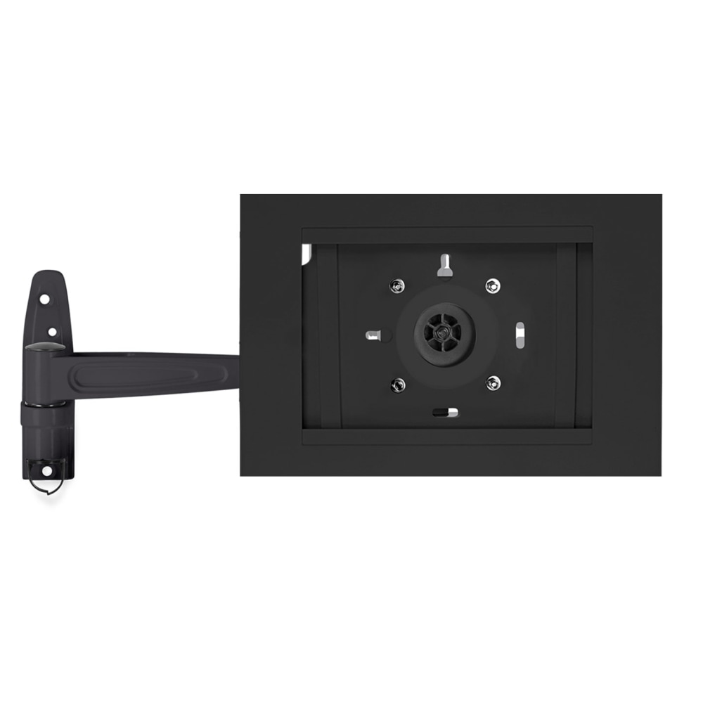 Mount-It! Anti-Theft Tablet Wall Mount With Swing Arm For iPad, iPad Air & iPad Pro, 6inH x 10-1/2inW x 15inD, Black MPN:MI-3774B_G10