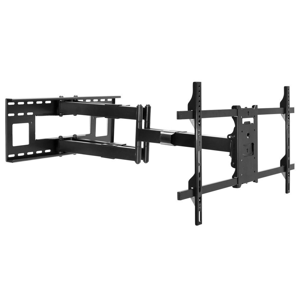 Mount-It! MI-392 Dual Arm TV Wall Mount For Screens 42 - 90in, 12inH x 37-1/2inW x 4inD, Black MPN:MI-392