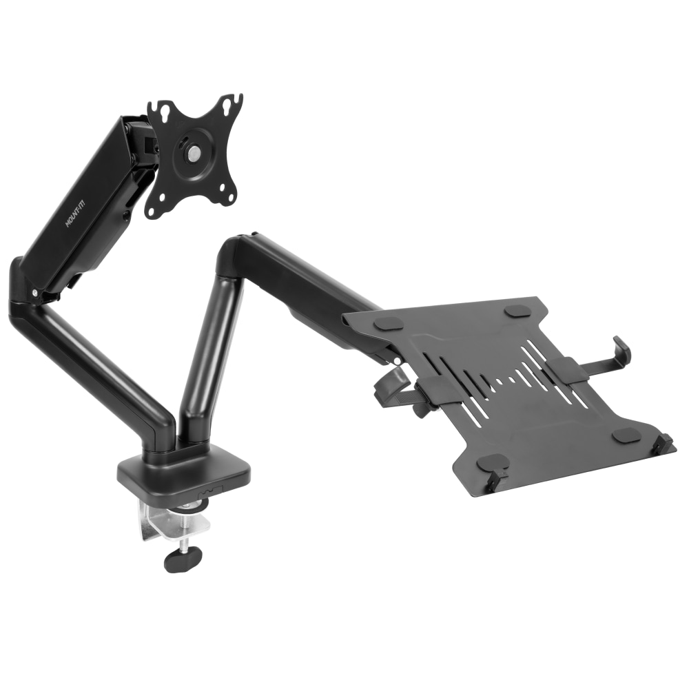 Mount-It! Height Adjustable Laptop Desk Mount, Black, MI6352LTMN MPN:MI-6352LTMN