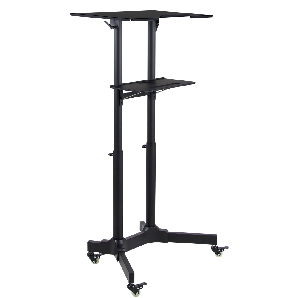 Mount-It! Portable Presentation Lectern, 48.75inH x 25.5inW x 17inD, Black MPN:MI-7971