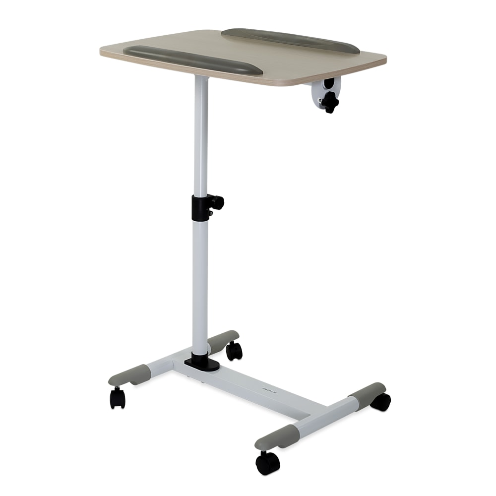 Mount-It! MI-7946 Laptop Cart Mobile Workstation, 34-1/8inH x 18-5/8inW x 6-1/8inD, Black MPN:MI-7946