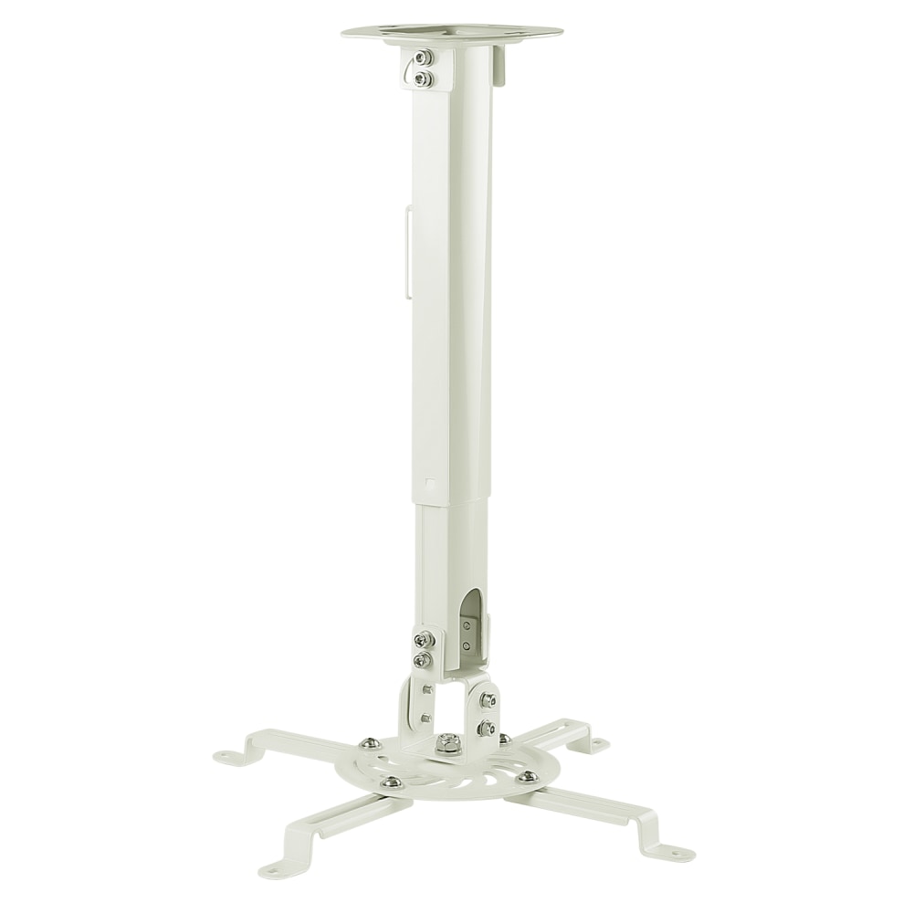 Mount-It! Universal Projector Ceiling Mount, White, MI606B MPN:MI-606B