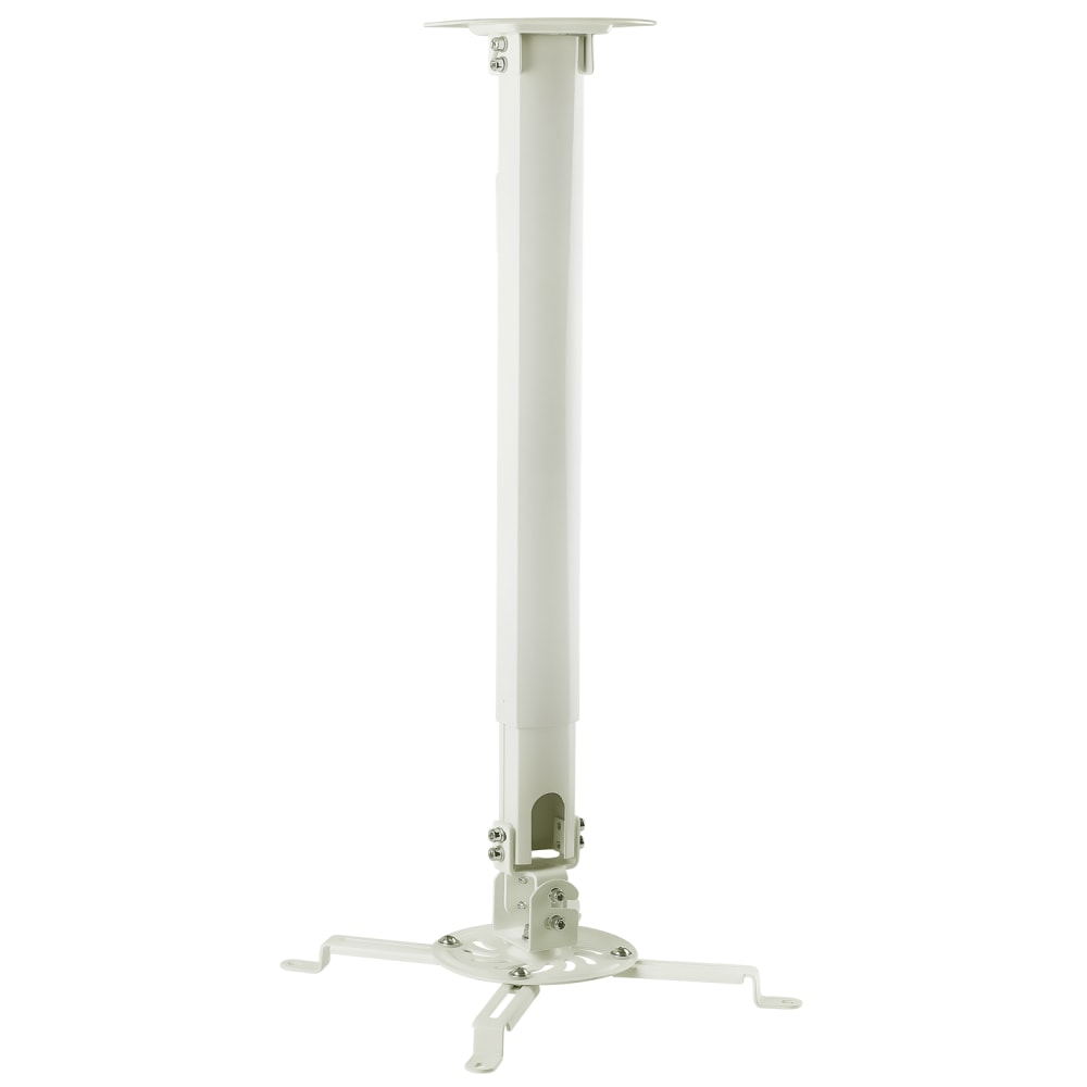 Mount-It! Universal Height Adjustable Projector Ceiling Mount, White MPN:MI-606L