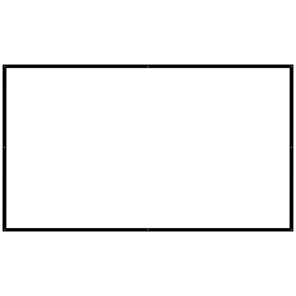 Mount-It! MI-640 Portable Projector Screen, 49in x 89in MPN:MI-640