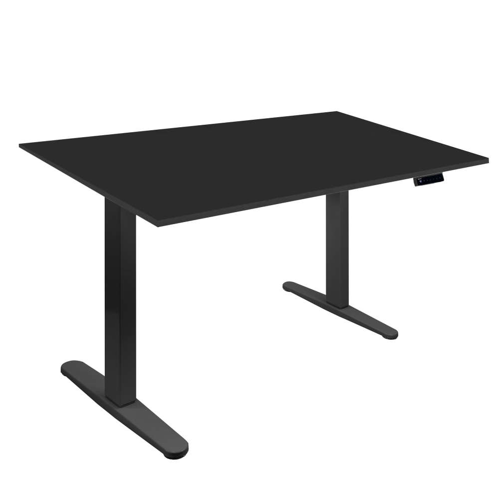 Mount-It! Electric Standing Desk With Adjustable Height And 55inW Tabletop, Black, MI18087 MPN:MI-18087