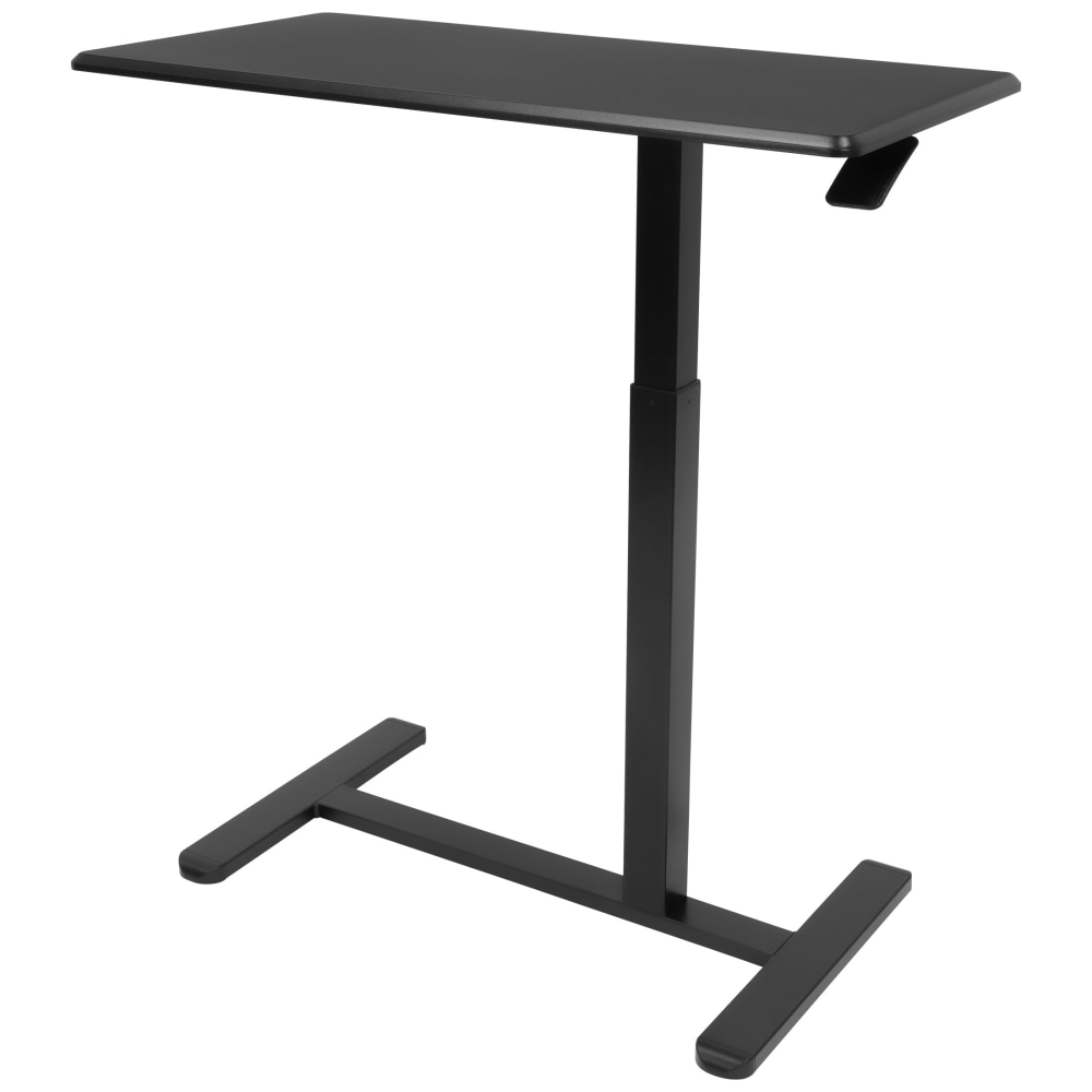 Mount-It! Adjustable-Height Overbed Standing Desk, Black MPN:MI-8040