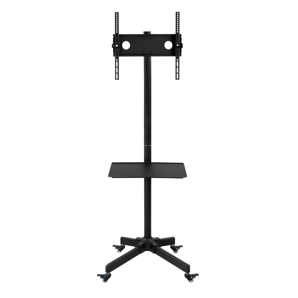 Mount-It! Adjustable Mobile TV Cart For 23in - 55in Displays, Black MPN:MI-1876
