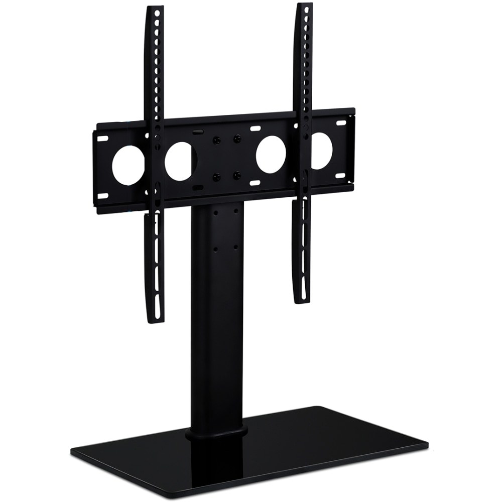 Mount-It! MI-847 Tabletop TV Stand For TVs Up To 55in, 24inH x 16-5/8inW x 10-1/8inD, Black MPN:MI-847
