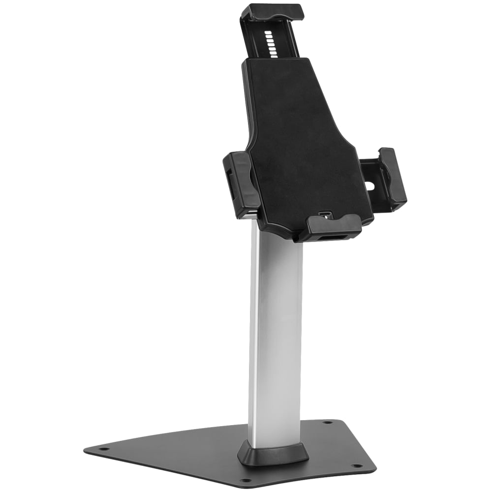 Mount-It! MI-3785 Stand With Cable Lock For 7.9 - 10.5in Tablets, Silver/Black MPN:MI-3785