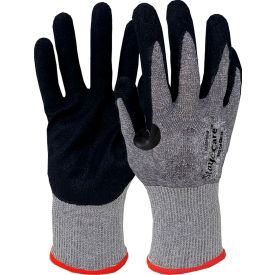 Transforming Technologies ESD Cut Resistant Gloves Nitrile Coated Level 6 M Red Cuff GL6503N - Pkg Qty 12