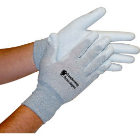 Transforming Technologies ESD Inspection Gloves Palm Coated 2X-Large 12 Pairs GL4506P