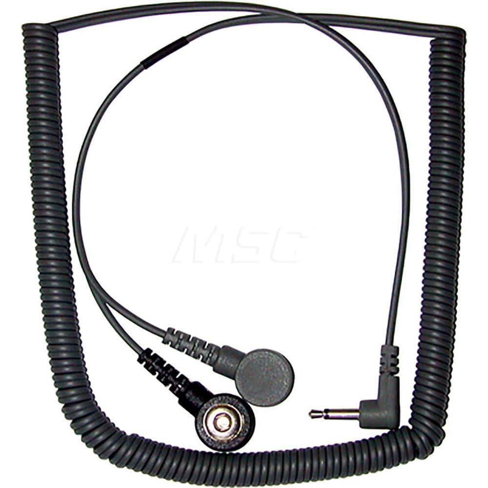 Grounding Cords, Cord Type: Coiled Cord , Anti-Static Equipment Compatibility: Grounding Wrist Strap, Grounding Cord , Resistor: Yes  MPN:CC2080