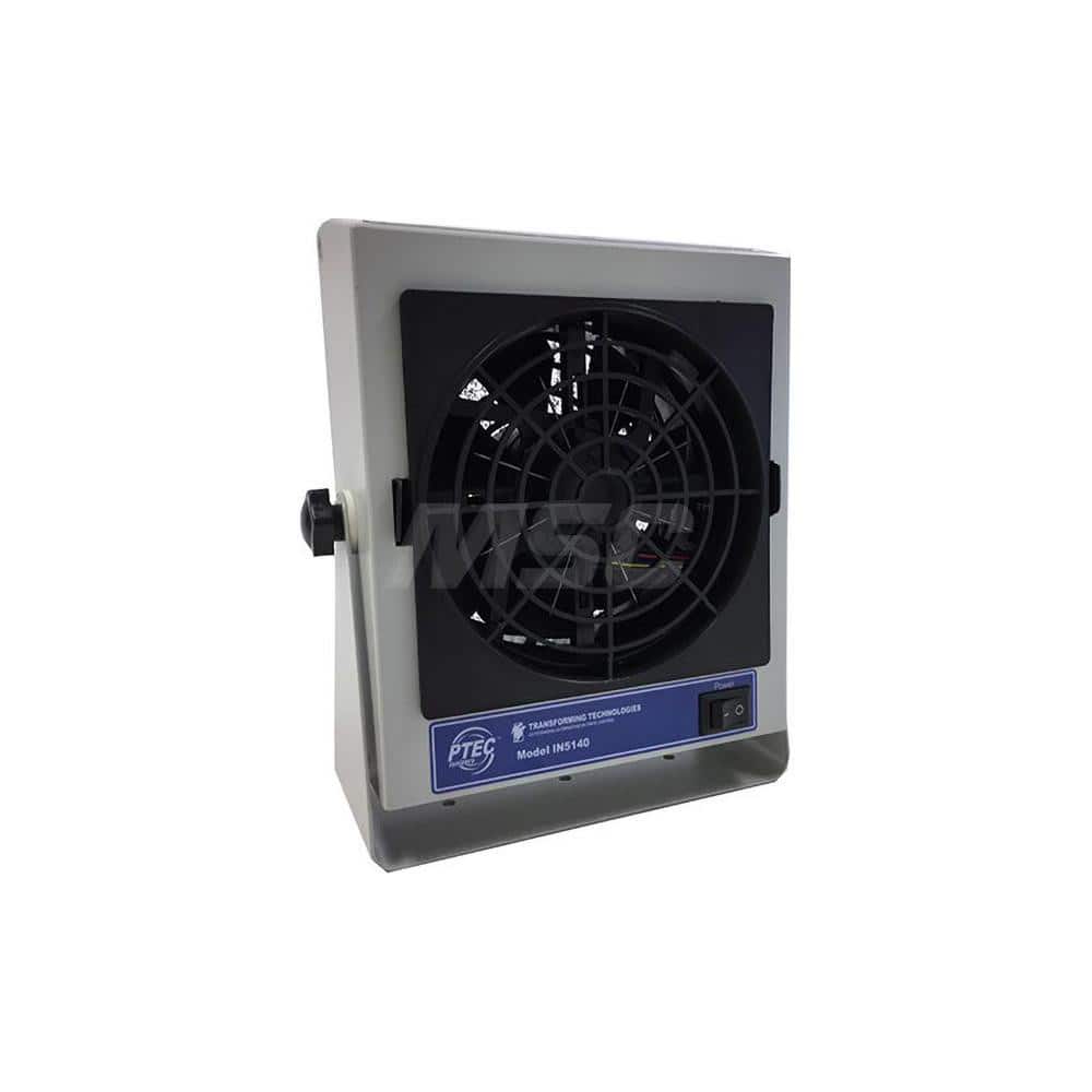 Air Ionizers; Maximum Air Flow: 115CFM; Ion Output: AC, 68KHz; Power Rating: 55W; Input Voltage: 240.00; Output Voltage: 2.2kV; Material: Steel MPN:IN5140