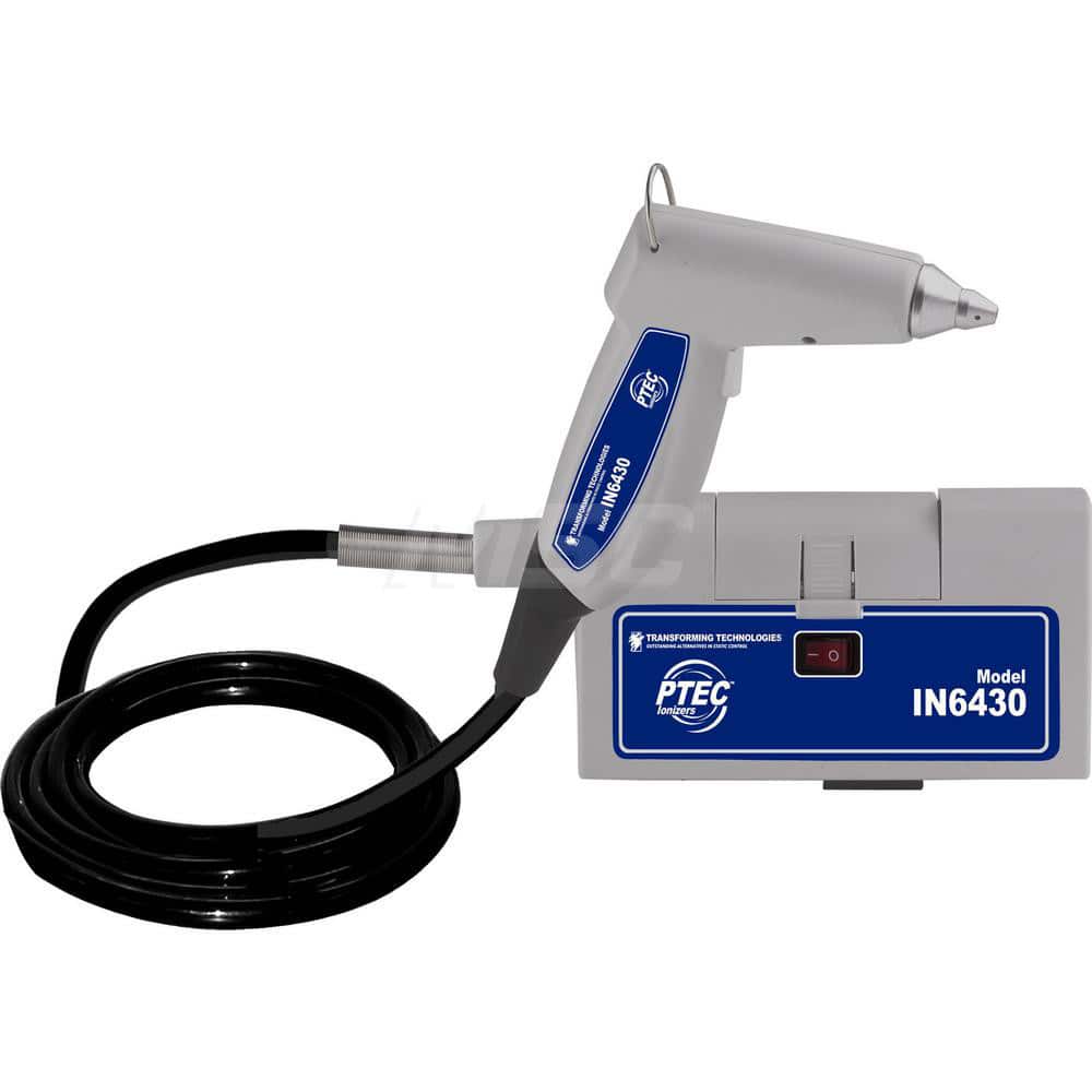 Air Ionizers; Maximum Air Flow: 75psi; Ion Output: AC, 68KHz; Power Rating: 6.5W; Input Voltage: 240.00; Output Voltage: 2.2kV; Material: ABS MPN:IN6430