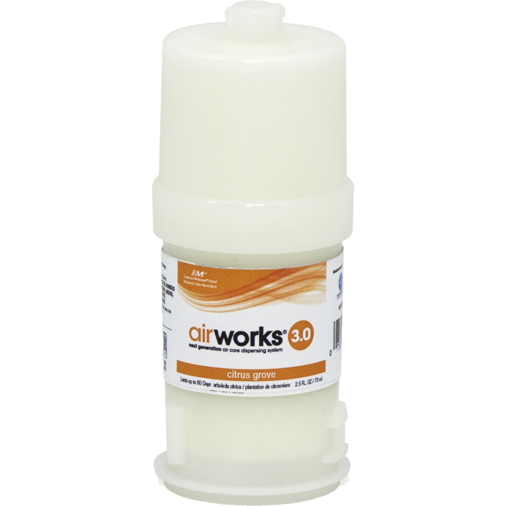 Hospeco AirWorks 3.0 Passive Air Fresheners, Citrus Grove, 2.5 Fl Oz, Pack Of 6 Fresheners MPN:AWPA231-BX