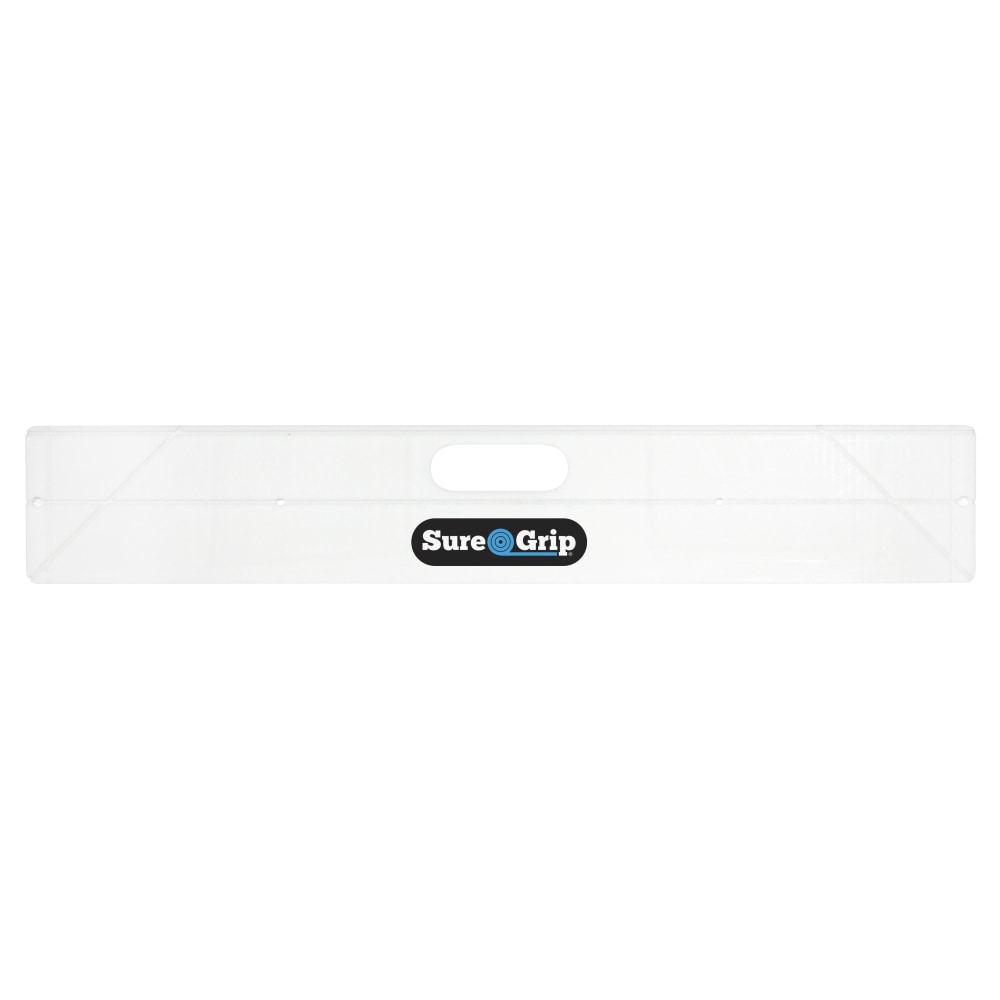 Hospeco Sure Grip Cutting Guide, White HDPE, 36in x 6in x .25in, 1 ea MPN:SG-CUTGUIDE