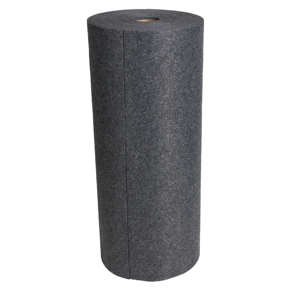 Hospeco Sure Grip Absorbent Adhesive Mat, Gray, 34in x 100ft MPN:AS-SG-34100-G