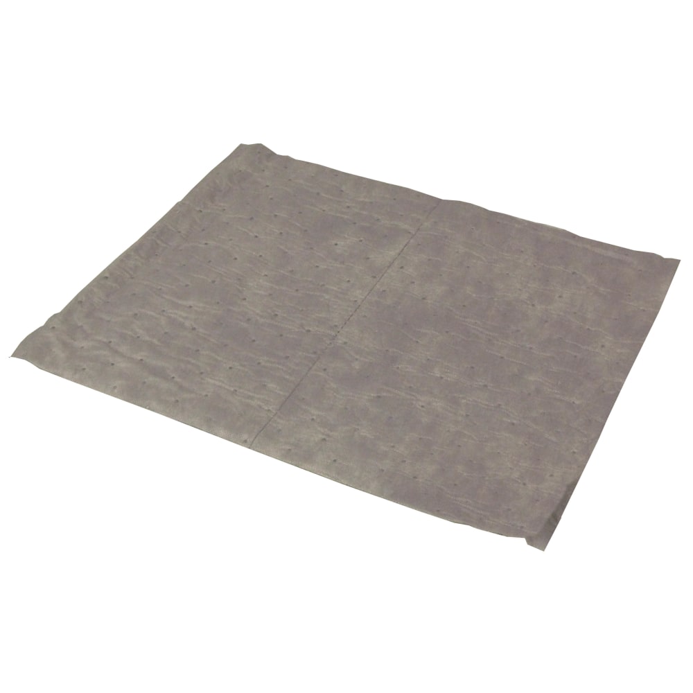 Hospeco TaskBrand Universal Sorbent Pads, 20in x 16in, Gray, Light Duty, Melt Blown, Bale Of 200 Pads MPN:AS-SRBX-P