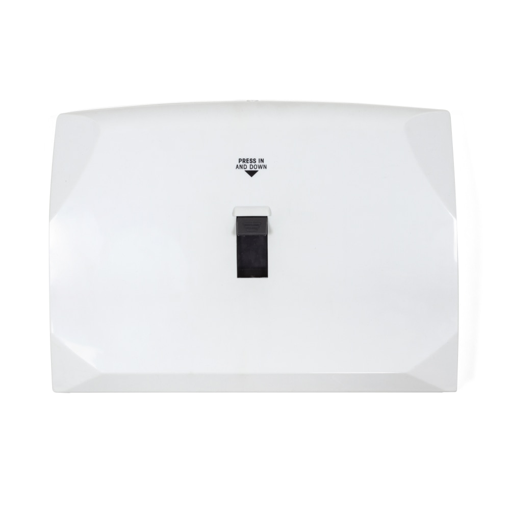Hospeco Health Gards Lever Activated Toilet Seat Cover Dispenser System, White MPN:HG-3L