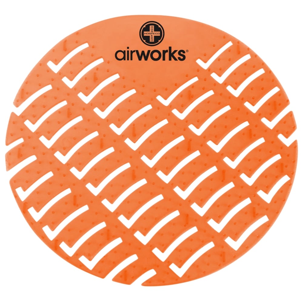 Hospeco AirWorks EVA Urinal Screens, Mango, Pack Of 10 Screens MPN:AWUS007-BX