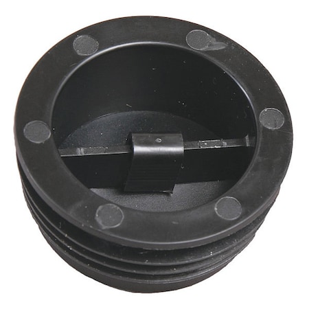 Drain Seal, Black, Polypropylene, 2