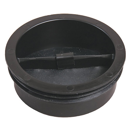 Drain Seal, Black, Polypropylene, 1-3/8