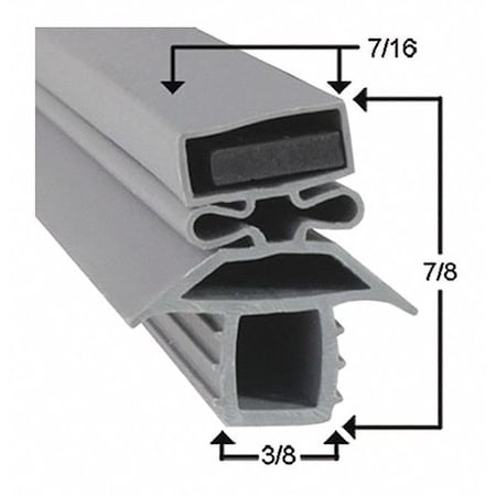 Door Gasket, 16-3/4
