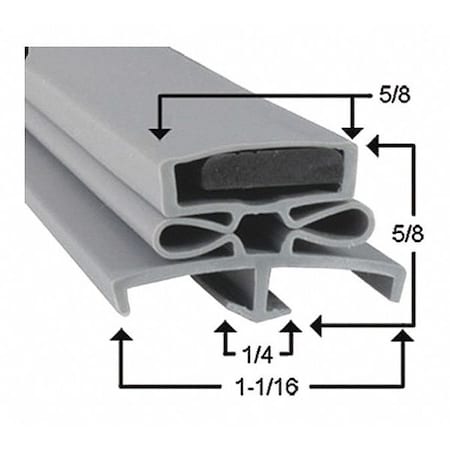 Door Gasket, 29-1/4