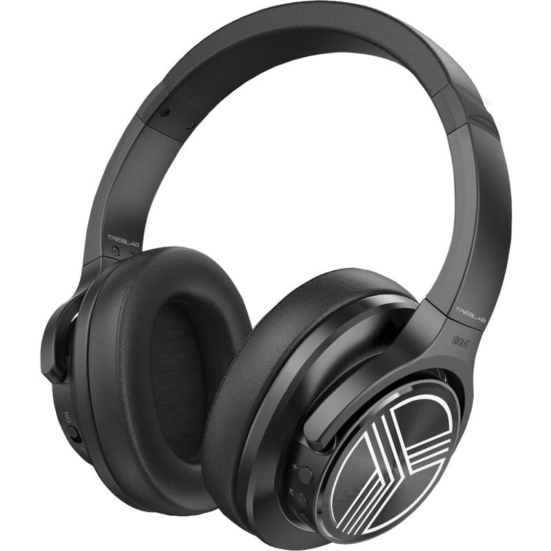 TREBLAB Z2 ___REALPIPE___Over Ear Workout Headphones with Microphone ___REALPIPE___Bluetooth 5.0, ANC___REALPIPE___Wireless Headphones - Z2B MPN:Z2-B