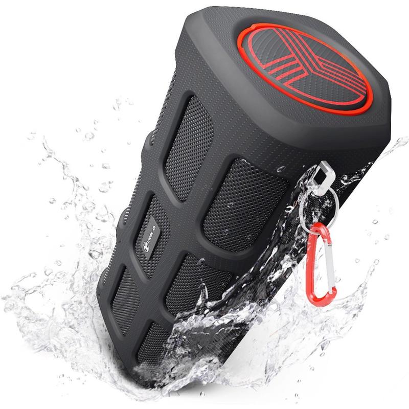 TREBLAB FX100-Extreme Bluetooth Speaker- Rugged for Outdoors, Shockproof, Waterproof, Built-In Power Bank, HD Audio w/ Deep Bass - FX100 MPN:FX100