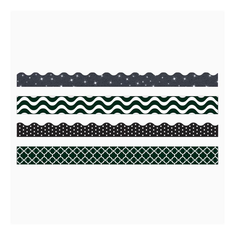 TREND Black & White Terrific Trimmers Variety Pack, 143 Feet MPN:T-90827