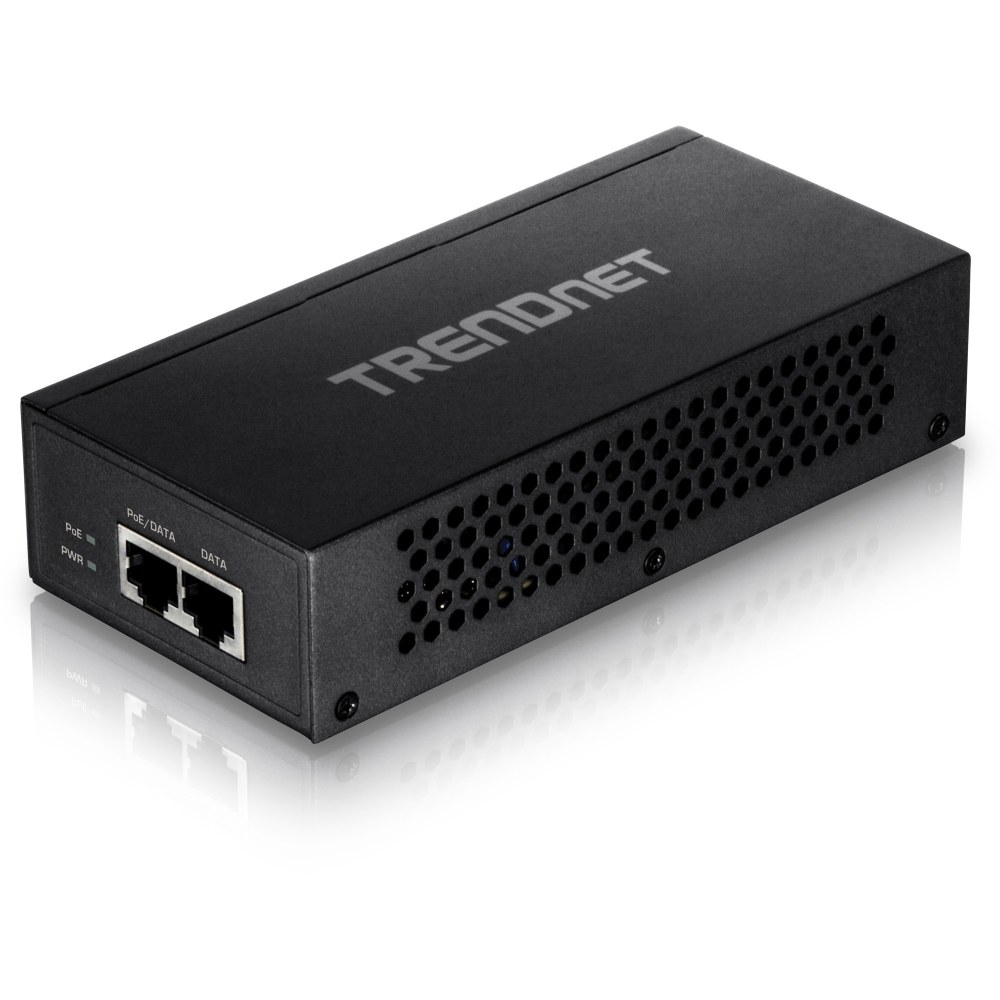 TRENDnet Gigabit PoE++ Injector, Supplies PoE (15.4W), PoE+ (30W), or PoE++ (60W), Network A PoE Device Up To 100m(328 ft) MPN:TPE-117GI