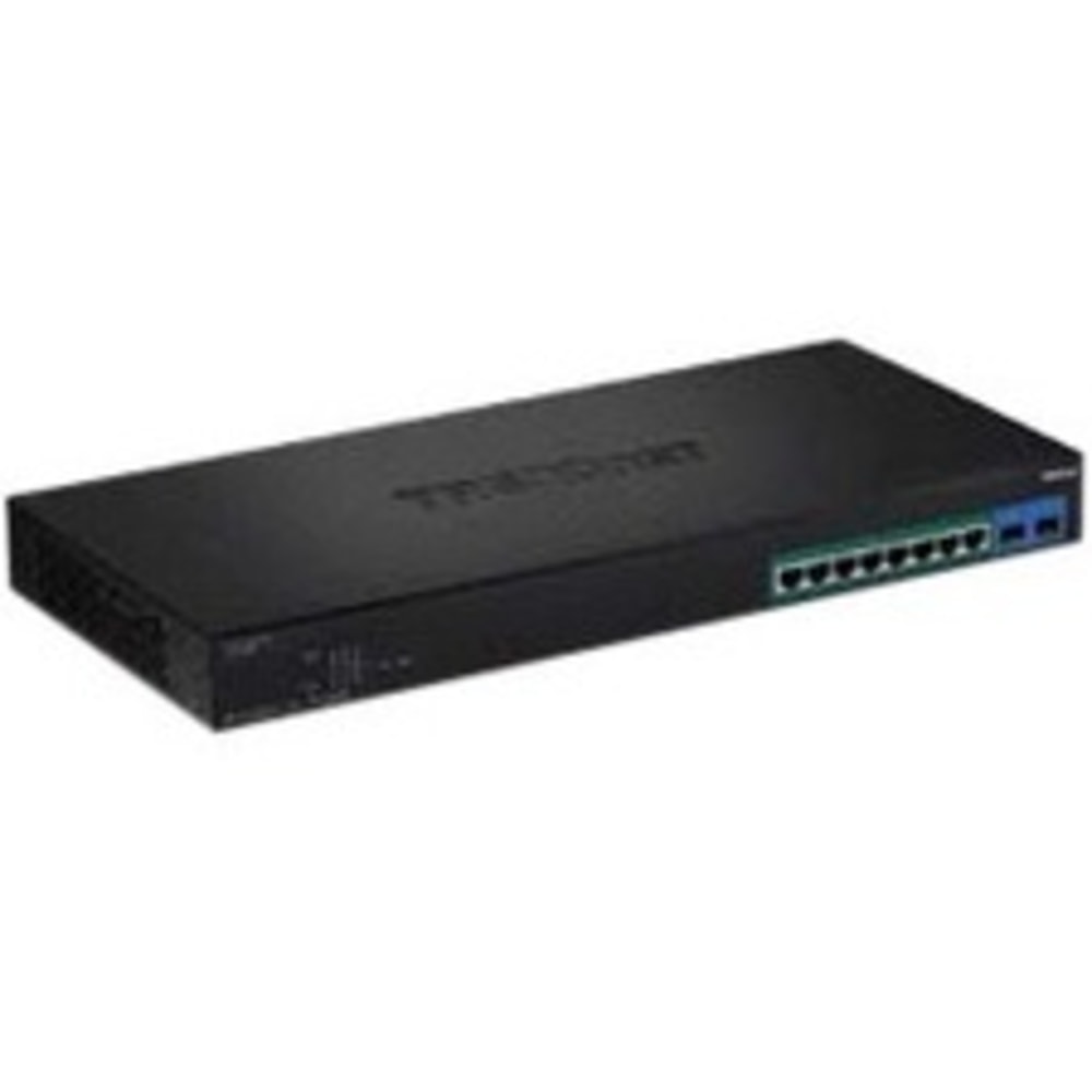 TRENDnet TPE-BG102g- 10-Port Gigabit 240W PoE++ Switch with 4x 95W PoE++ Ports- 4x 30W PoE+ Ports- 2 Gigabit SFP Slots, 240W PoE Budge - TPEBG102G MPN:TPE-BG102G