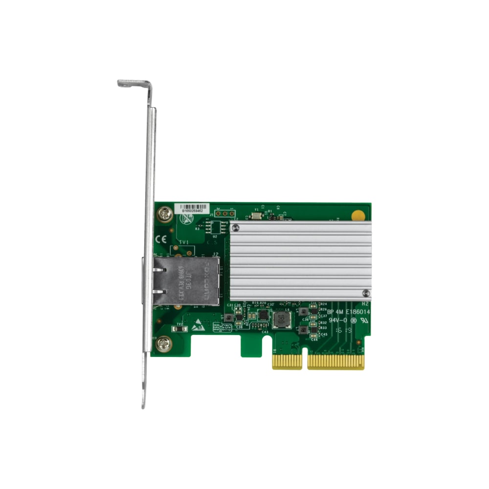 TRENDnet 10 Gigabit PCIe Network Adapter, Converts A PCIe Slot Into A 10G Ethernet Port, Supports 802.1Q Vlan, Includes Standard & Lo - TEG10GECTX MPN:TEG-10GECTX