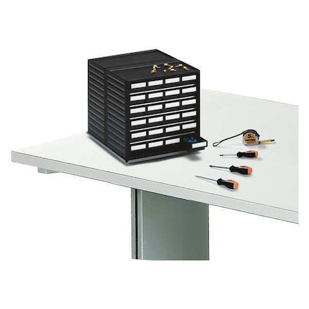 ESD Bench Spacemiser Holds 2 Cabinets MPN:PTP-5 ESD