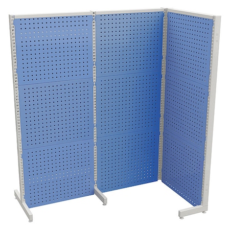 Pegboard Kit, Steel, Blue MPN:C52007101