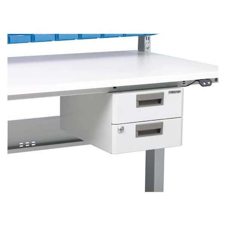 Treston Double Drawer Unit, Bench Mount MPN:859340-49