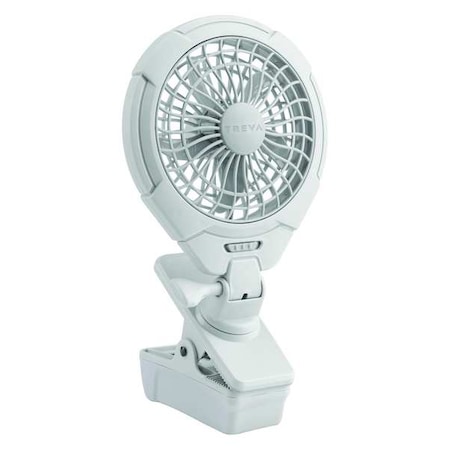 Clip Fan, 2 Speeds, Gray, Not Applicable MPN:FC05807