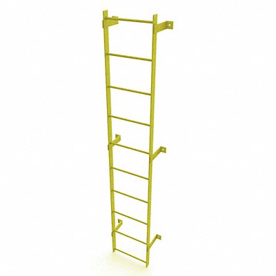 Ladder Steel Standard Fixed 10-Rung MPN:WLFS0110-Y