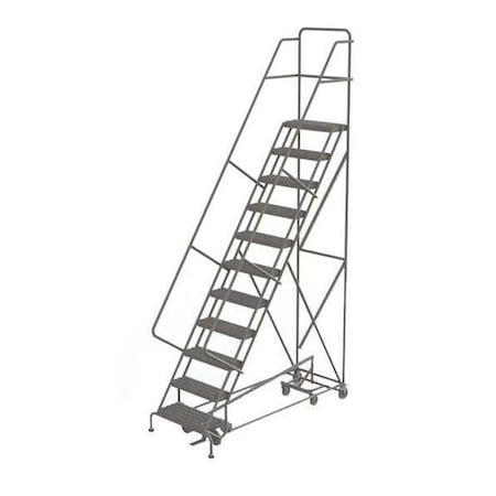 146 in H Steel All Direction Ladder, 11 Steps, 450 lb Load Capacity MPN:KDAD111242