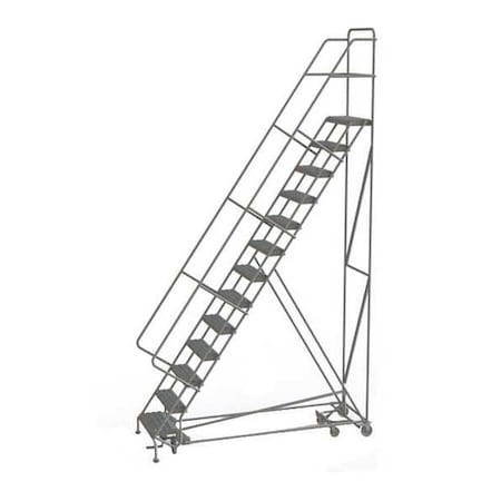 166 in H Steel All Direction Ladder, 13 Steps, 450 lb Load Capacity MPN:KDAD113242